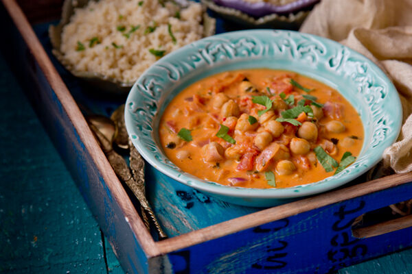 10 minute indian chickpea curry recipe