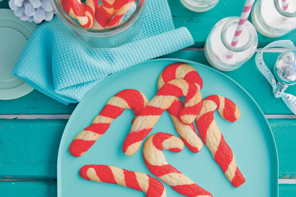 Candy cane cookies recipe