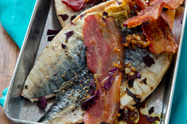 Grilled mackerel tosted irish seaweed 2 recipe