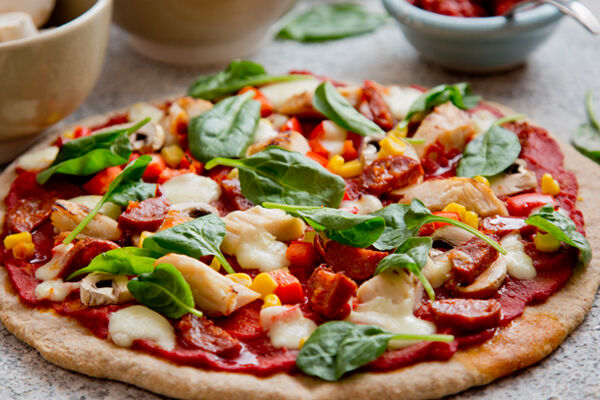 Spelt pizza recipe