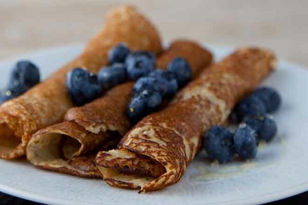 Skinny pancakes