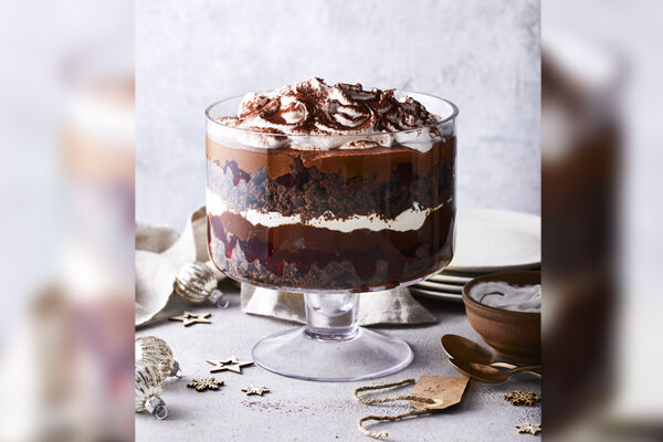 Chocolate brownie trifle recipe