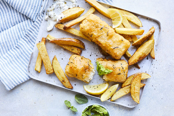 Vegan fish and chips recipe