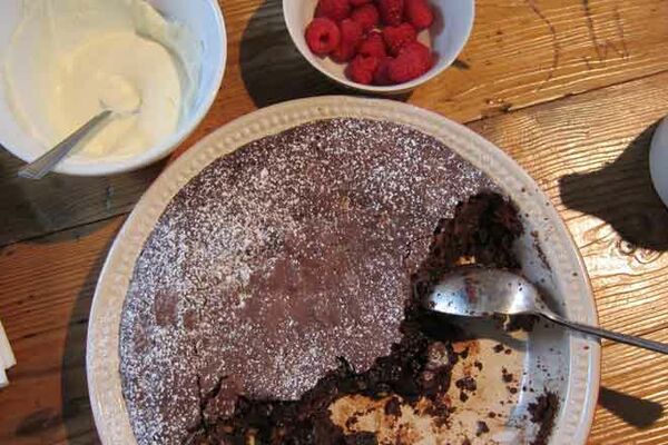 Double chocolate brownie recipe