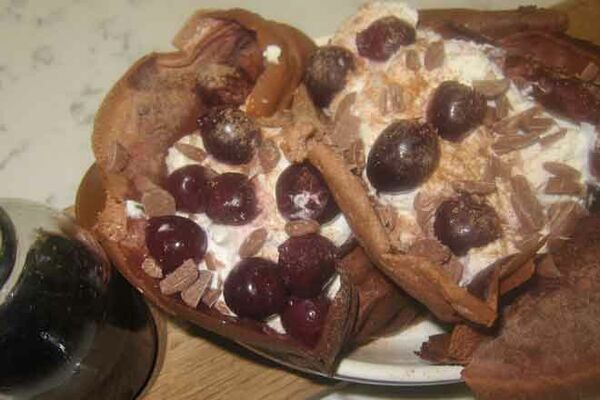 Black forest crepe recipe