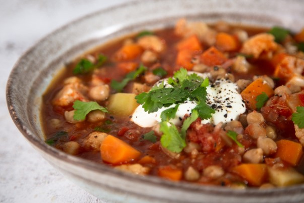 Morrocan Chickpea and Vegetable Stew 01