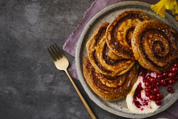 Supervalu realfood easter Jess Murphy Cinnamon Roll pancakes