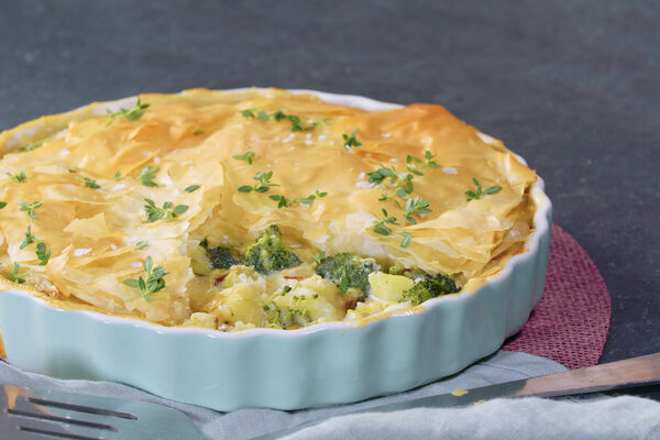 SuperValu Recipes The Happy Pear Broccoli Potato Filo Pie