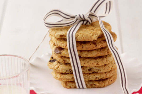 Chocolate Chip Cookies for Santa