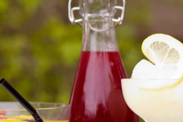 Raspberry, Lemon & Lime Cordial