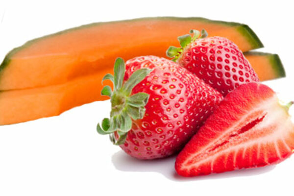 Strawberry and Melon Yogurt