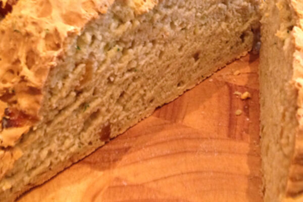 Sultana and Apricot White Soda Bread