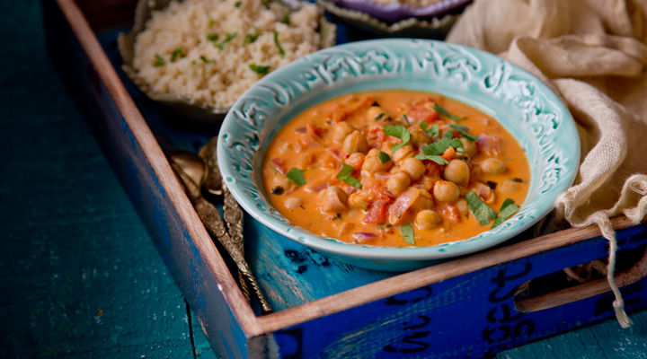10 minute indian chickpea curry recipe
