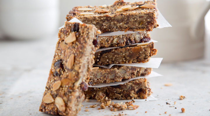 Chia Oat Quinoa Bars Recipe