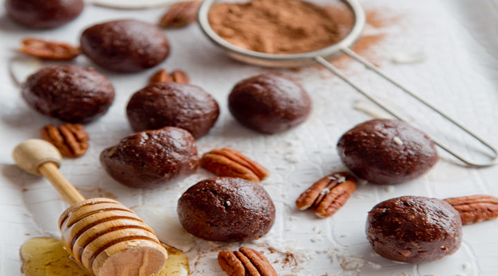 Chocolate pecan balls recipe