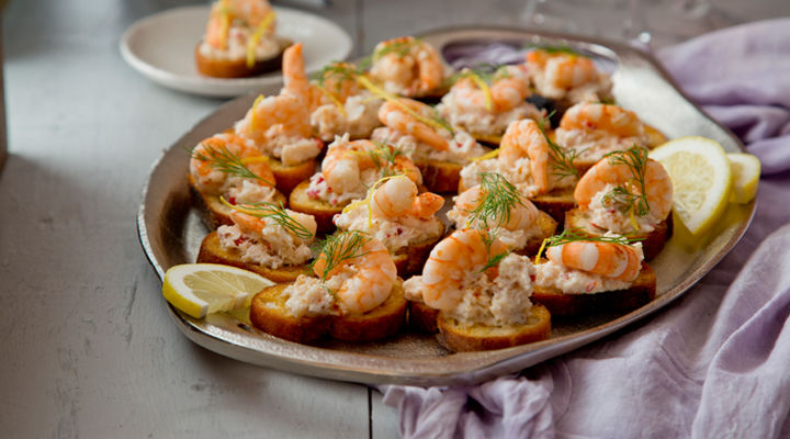 Crab prawn chilli toast recipe