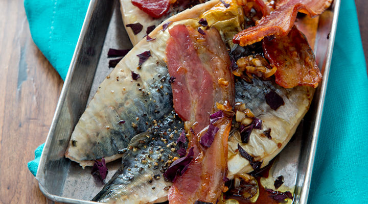 Grilled mackerel tosted irish seaweed 2 recipe