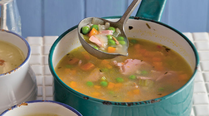 ham broth with pearl