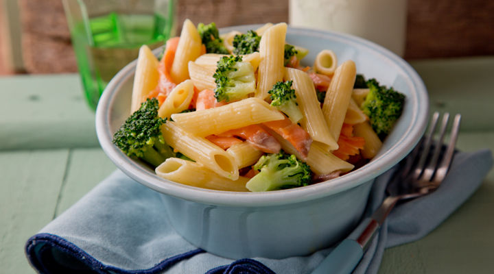 Pasta with Smoked Salmon and Broccoli - SuperValu