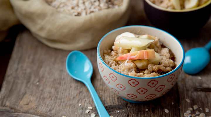Prepare ahead porridge apple banana recipe