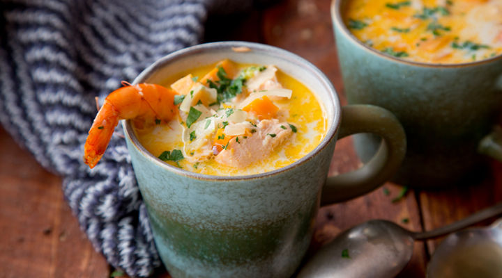 Seafood chowder recipe
