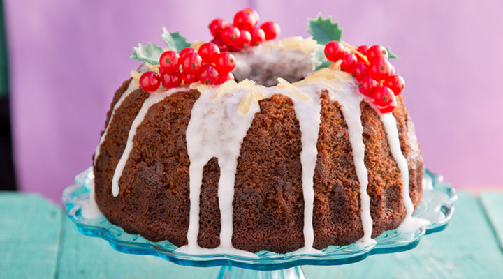 Sticky gingerbread bundt cake recipe