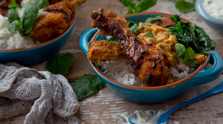 Tandoori chicken drummers recipe