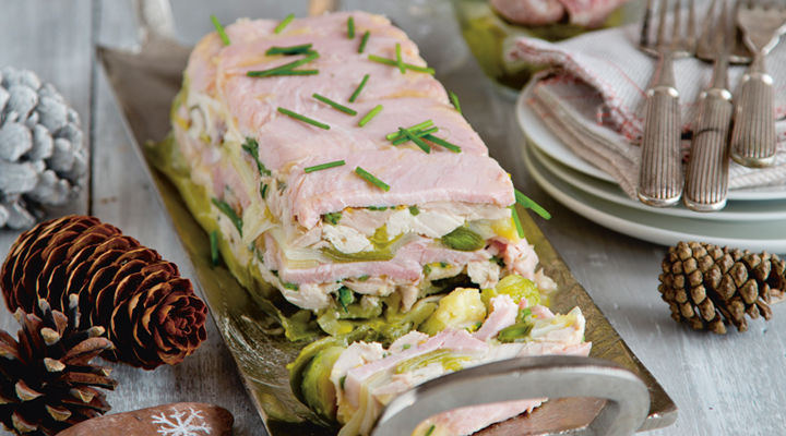 Turkey ham pressed terrine recipe