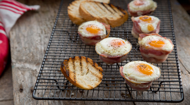 Bacon egg muffins recipe