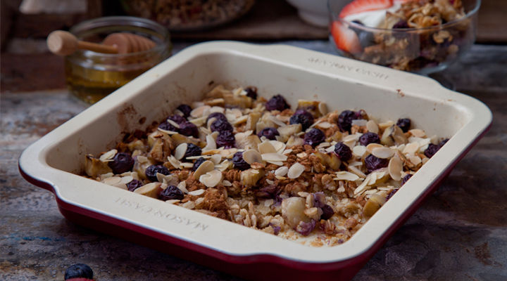 Banana oat bake recipe