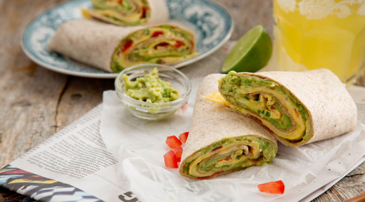 Breakfast burrito recipe