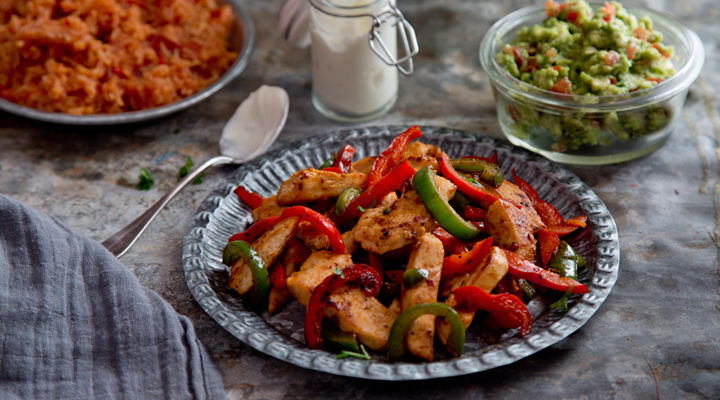 Chicken with mexican rice recipe