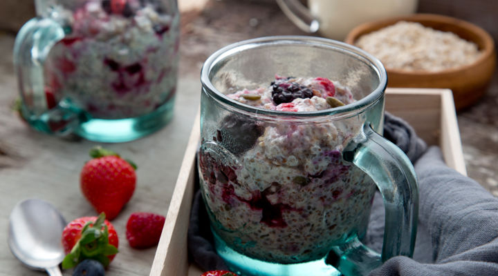 Fruit nut seed porridge