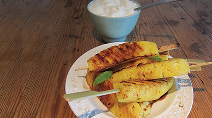 Grilled pineapple recipe