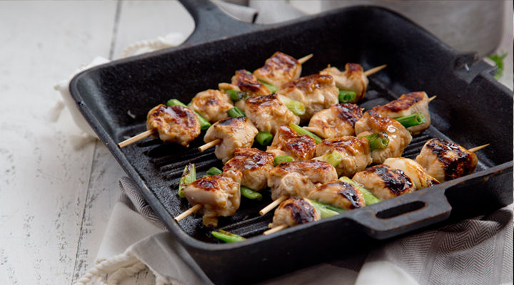 Japanese chicken yakitori skewers recipe