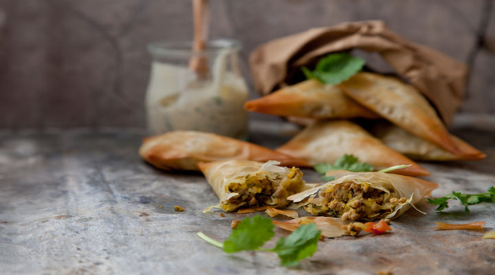 Lamb samosas recipe