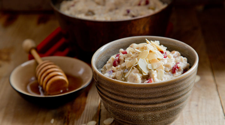 Porridge coconut almonds recipe