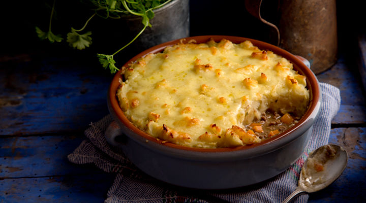 Shepherds pie cheesy mash recipe
