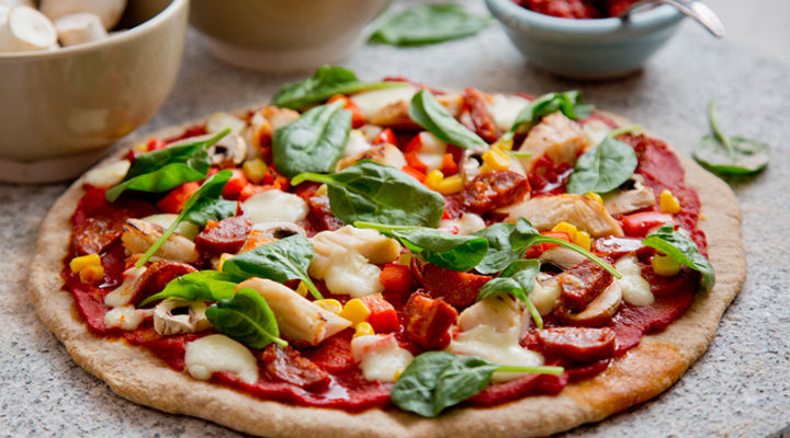 Spelt pizza recipe