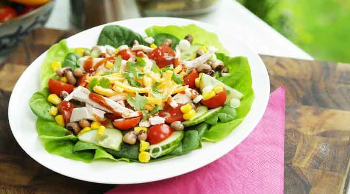 Bbq chicken salad recipe