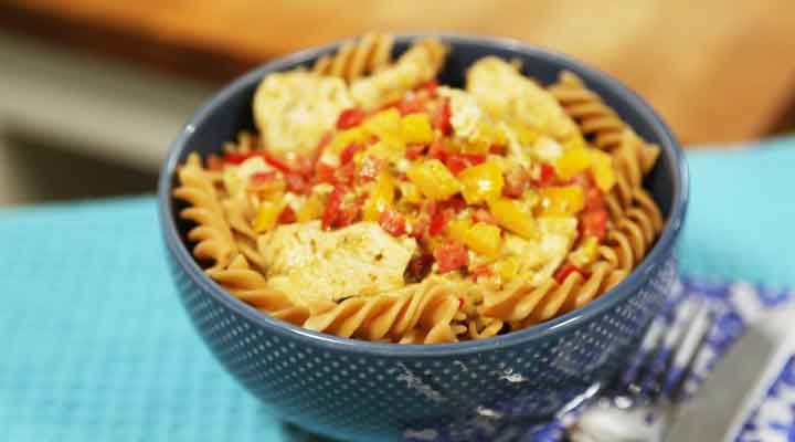 Chicken pesto pasta recipe