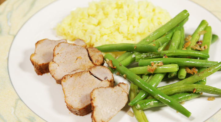 Paprika Pork Steak with Potatoes