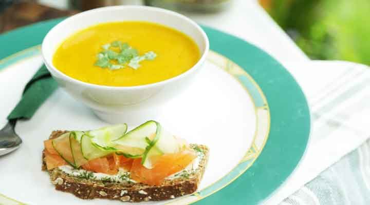 Salmon sanwich soup recipe