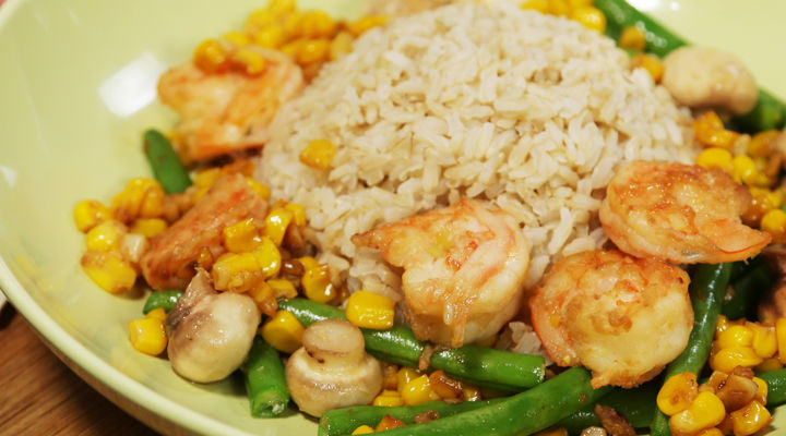 No Chop Prawn Stir Fry Recipe