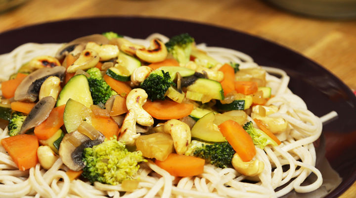 Sweet n' Sour Vegetable Cashew Nut Stir Fry Recipe