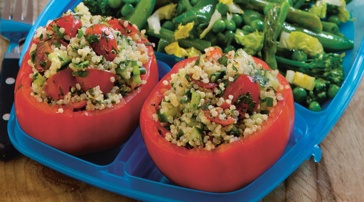 Beef Tomatoes Stuffed with Tabbouleh