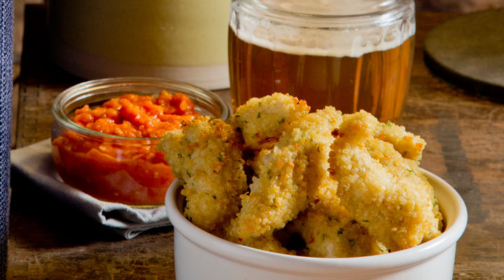 Bressies Chicken Nuggets with Homemade Tomato Sauce