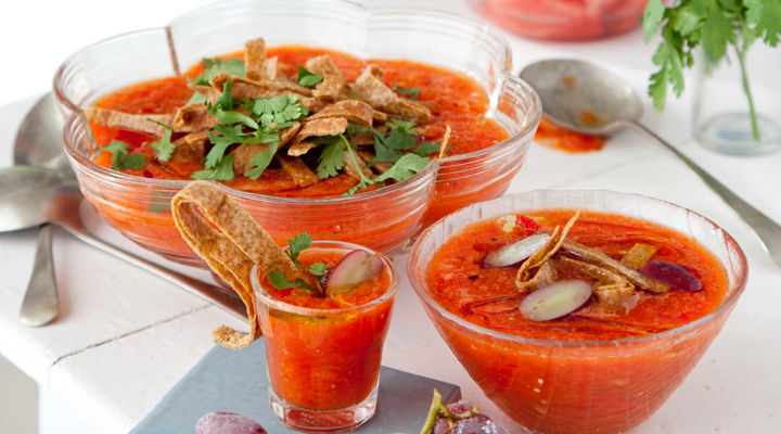 Claire watermelon gazpacho