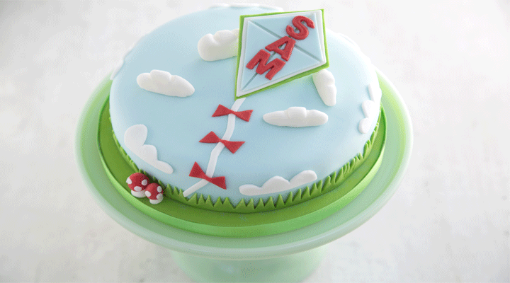 Iced Celebration Cake