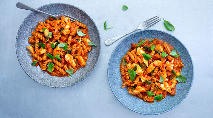 Chicken chorizo pasta recipe